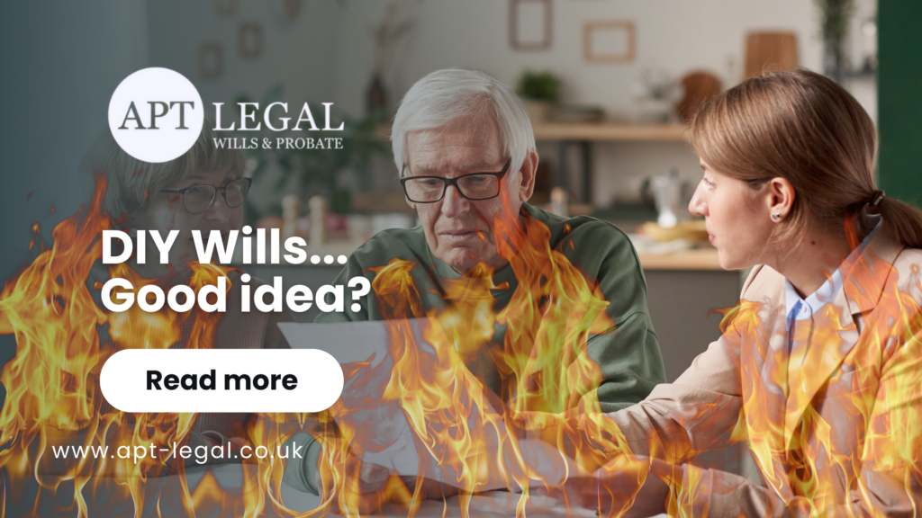 Danger of DIY Wills