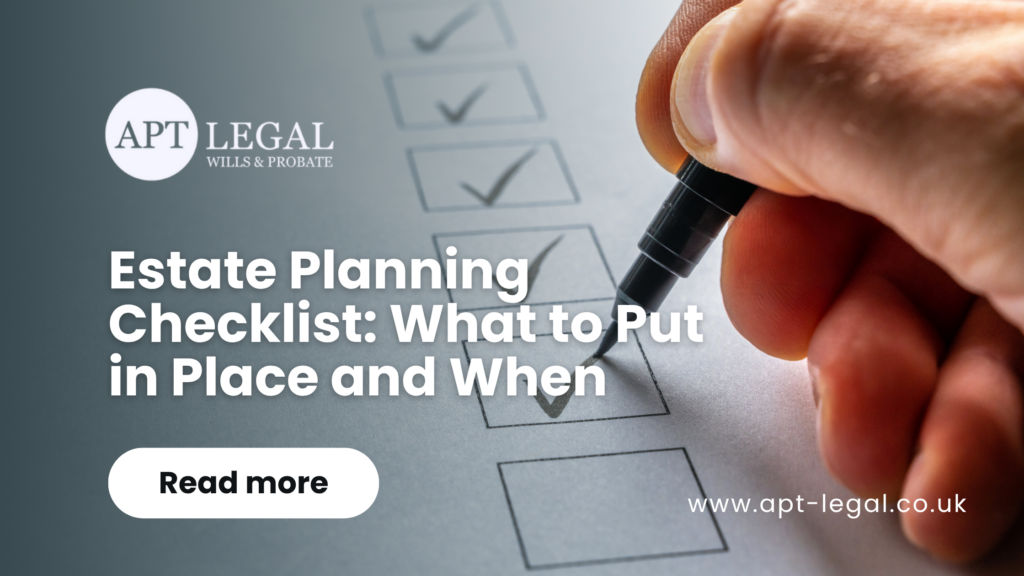 Estate planning checklist